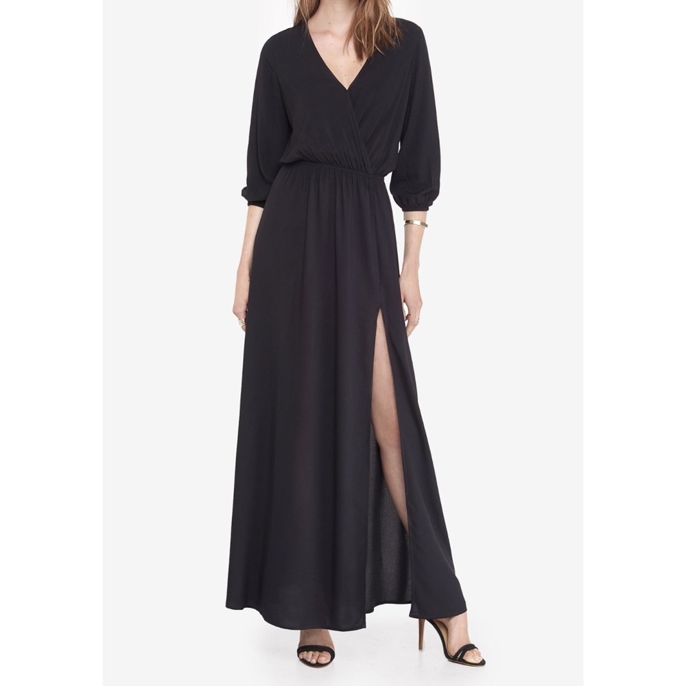 maxi dress - express 🖤🖤